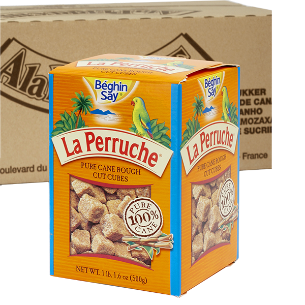 Sugar La Perruche Brown Cubes - Paris Gourmet